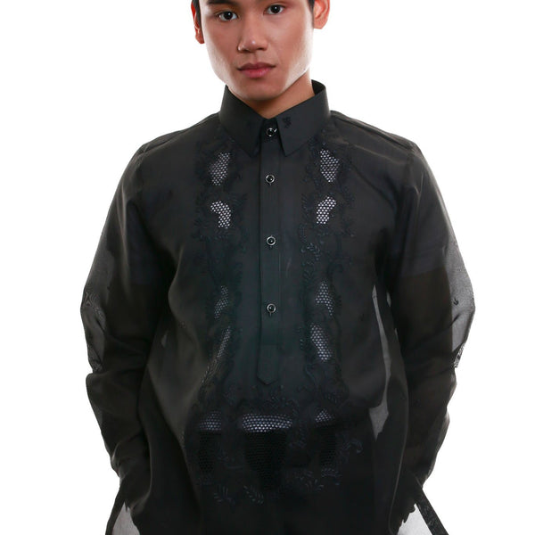 Black 2024 barong dress