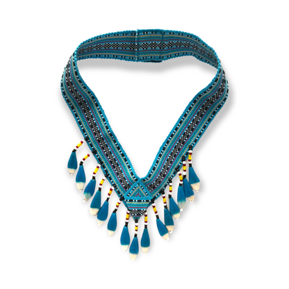 BARONG WAREHOUSE - VMWN5 - Kalinga Necklace - Blue