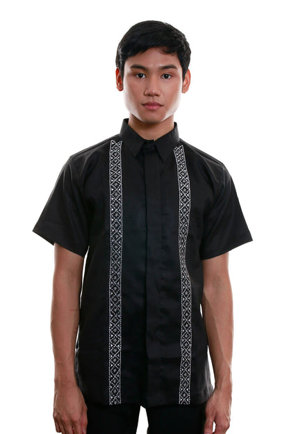BARONG WAREHOUSE - MN05 - Gusot Mayaman Full-Open Black