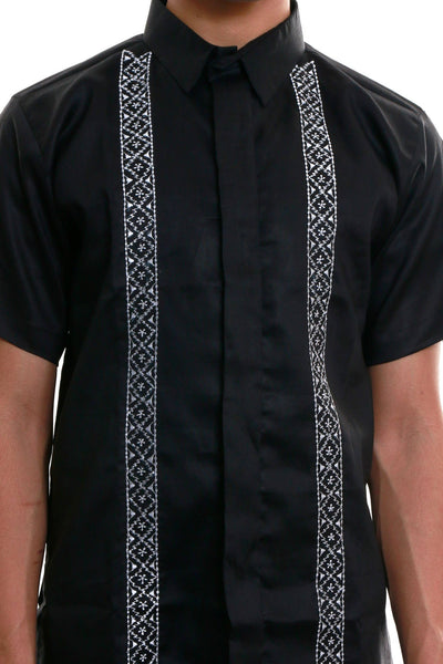 BARONG WAREHOUSE - MN05 - Gusot Mayaman Full-Open Black