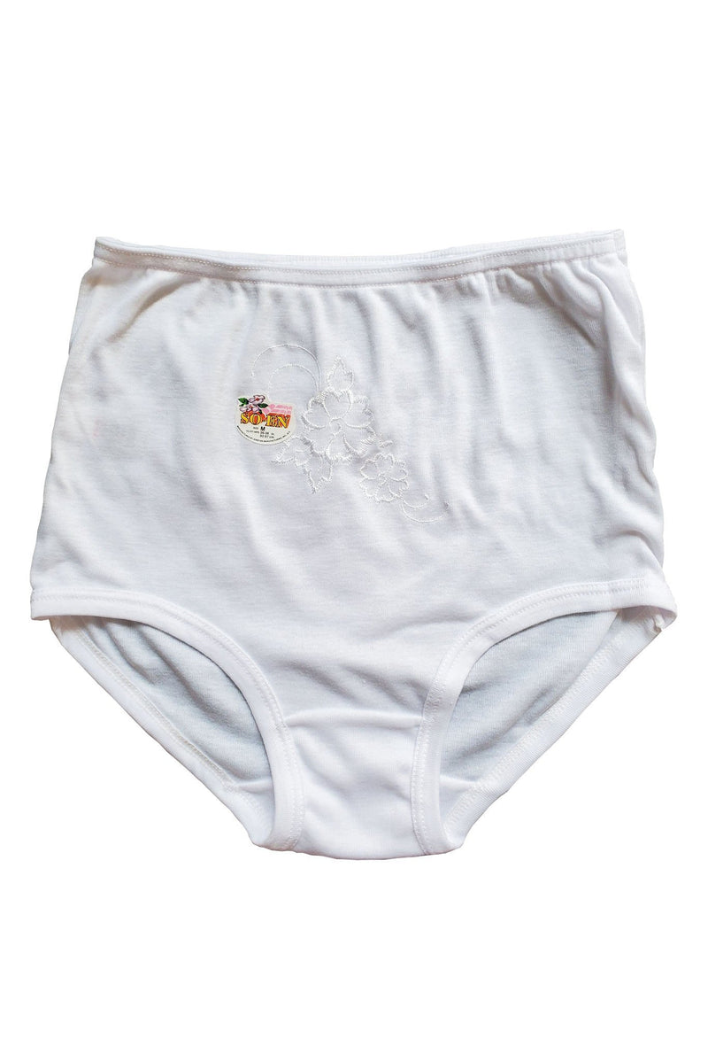 BARONG WAREHOUSE - WU01 SO-EN Box of 12 Full-Panty Underwear with Embroidery