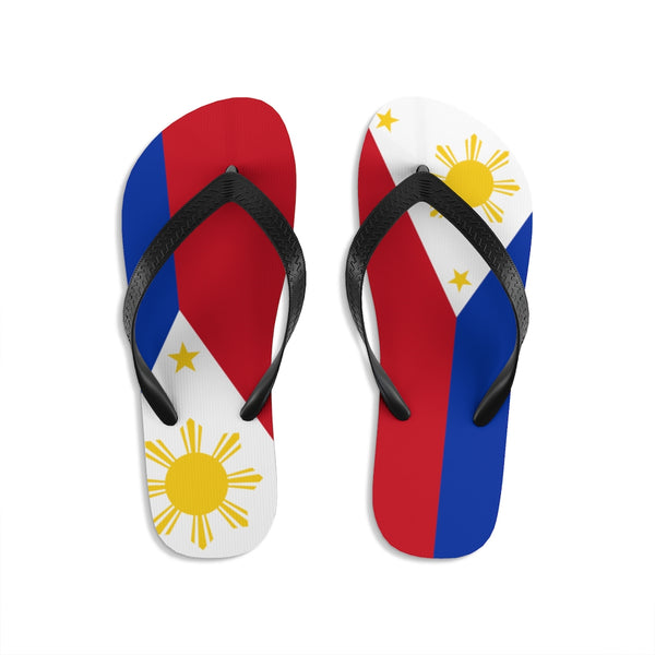 BARONG WAREHOUSE - Filipino Flag - Unisex Flip-Flops