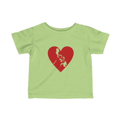 BARONG WAREHOUSE - Pusong Pinoy - Infant Fine Jersey Tee - 7 Colors Available