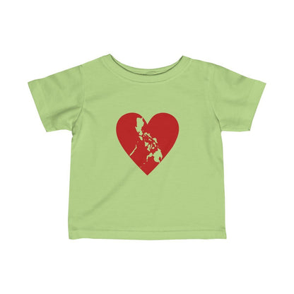 BARONG WAREHOUSE - Pusong Pinoy - Infant Fine Jersey Tee - 7 Colors Available