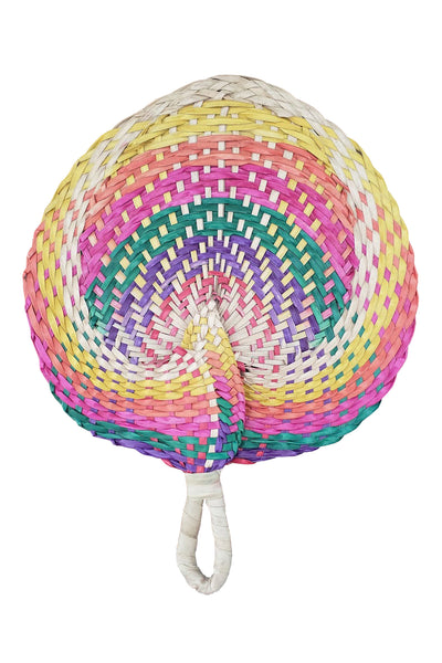 BARONG WAREHOUSE - FH08 - Filipino Pamaypay Abaniko Hand Fan - Colorful