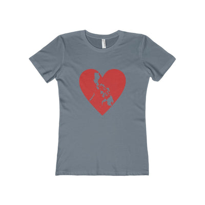 BARONG WAREHOUSE - Pusong Pinoy - Women's Boyfriend Tee