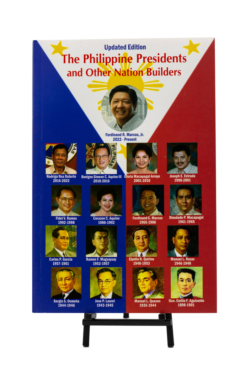 BARONG WAREHOUSE - FB02 - The Philippine Presidents and Other Nation Builders Book | by Rosario P. Nem Singh - Filipino History Book