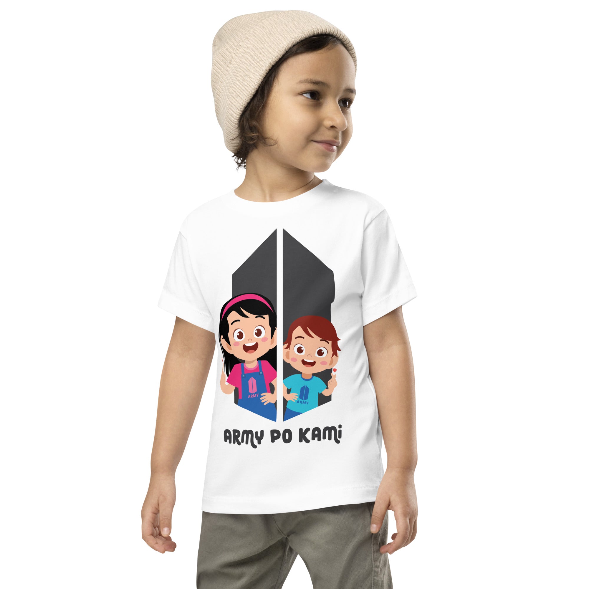 BARONG WAREHOUSE - VTM13 - Army Po Kami Toddler T-Shirt