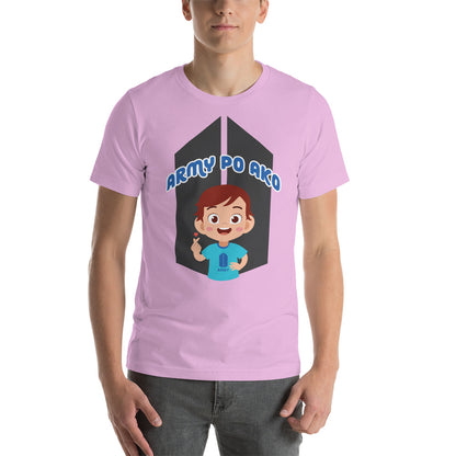 BARONG WAREHOUSE - VTM23 - Army Po Ako Boy Youth T-Shirt
