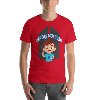 BARONG WAREHOUSE - VTM23 - Army Po Ako Boy Youth T-Shirt