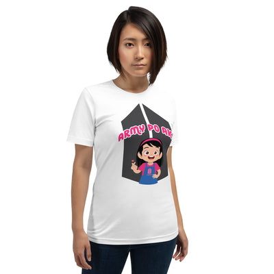 BARONG WAREHOUSE - VTM19 - Army Po Ako Girl Adult T-Shirt