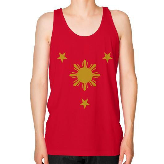 BARONG WAREHOUSE - Unisex Fine Jersey Tank (On Man) Xs / Red Top