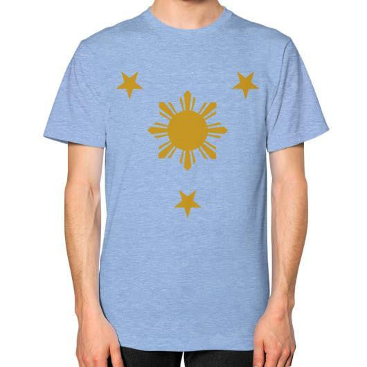 BARONG WAREHOUSE - Unisex T-Shirt (On Man) S / Tri-Blend Blue
