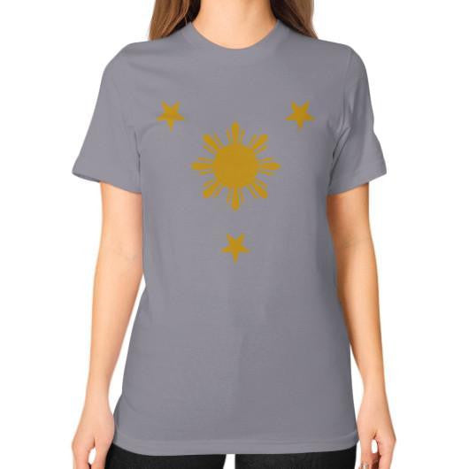 Unisex T-Shirt (On Woman) S / Slate