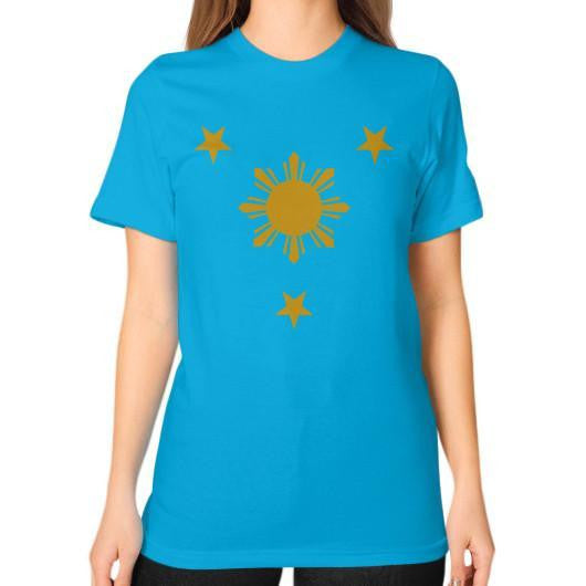 Unisex T-Shirt (On Woman) S / Teal