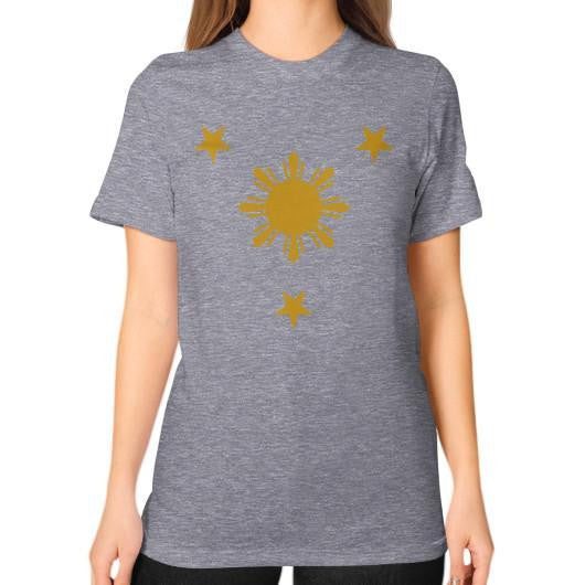 Unisex T-Shirt (On Woman) S / Tri-Blend Grey