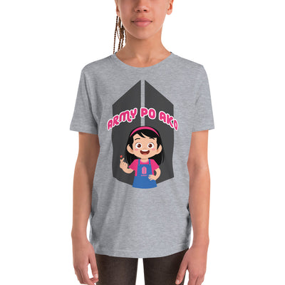 BARONG WAREHOUSE - VTM18 - Army Po Ako Girl Youth T-Shirt