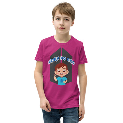 BARONG WAREHOUSE - VTM22 - Army Po Ako Boy Youth T-Shirt