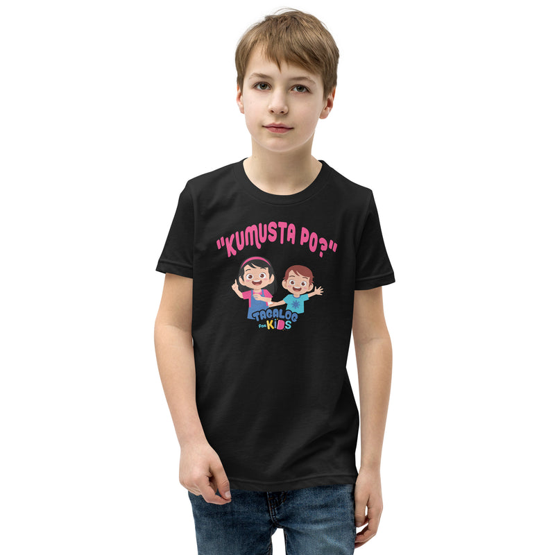 BARONG WAREHOUSE - VTM01 - Kumusta Po Youth Short Sleeve T-Shirt